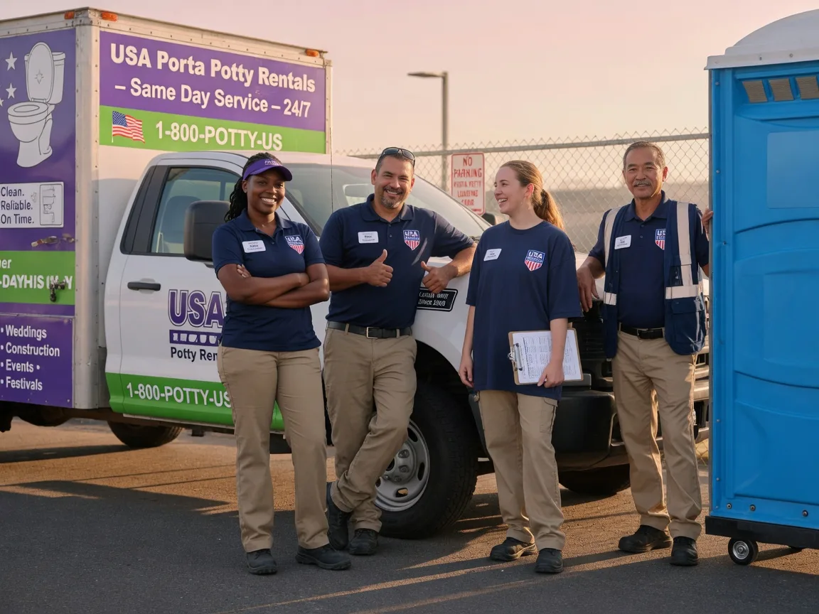 Porta Potty Rental company in Scotland, GA